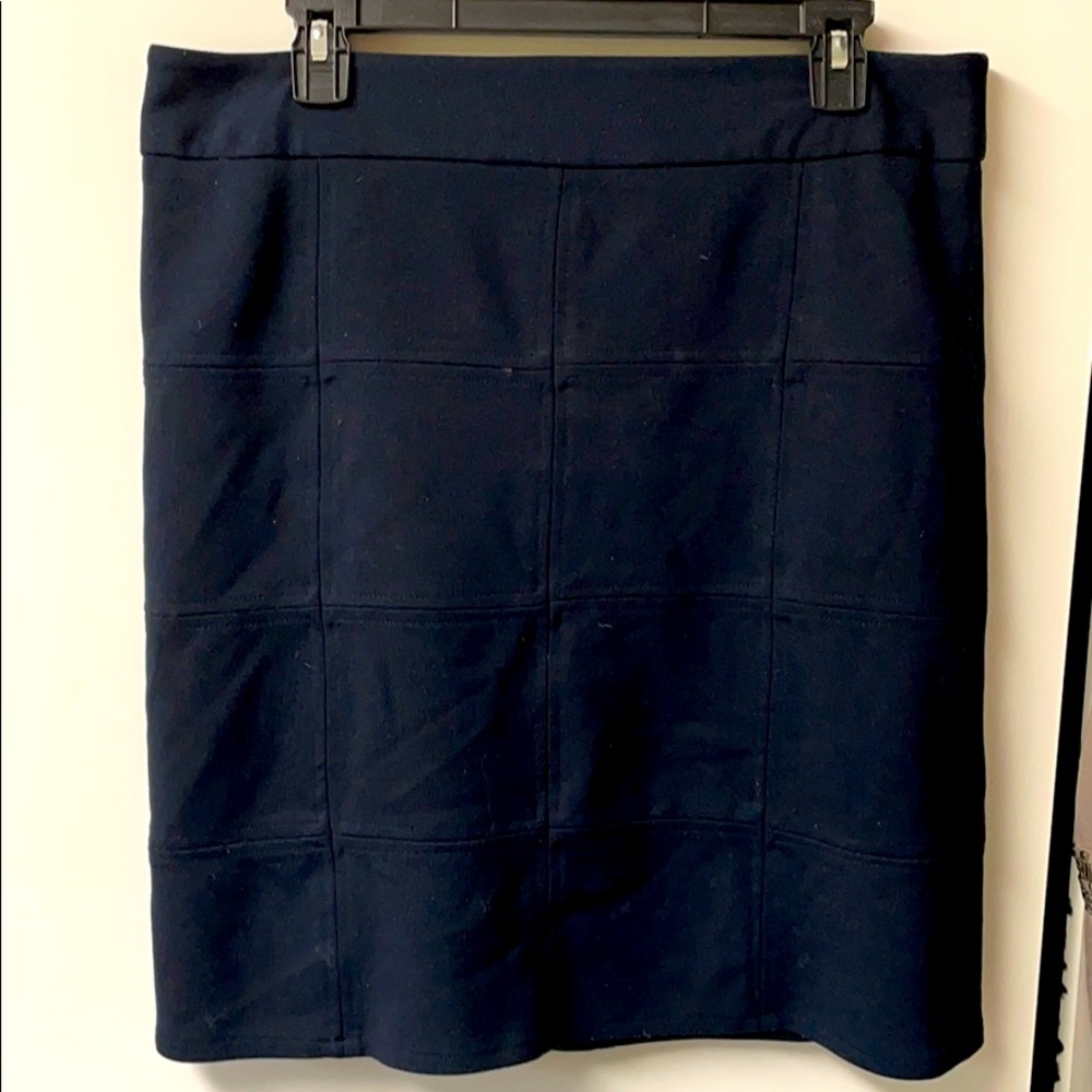 Navy skirt